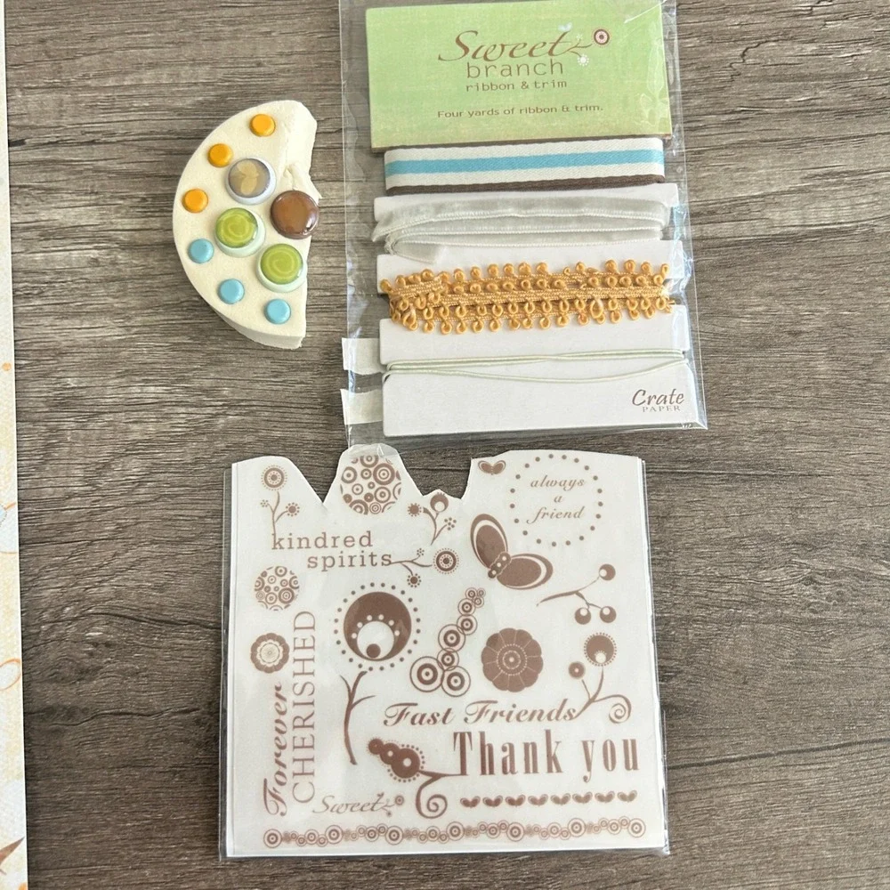 Crate Paper Sweet Branch & Quite Contrary Little Miss Muffet Scrapbook Kits‎